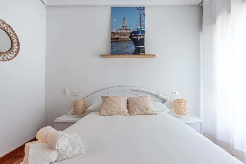Apartmán Acogedor Piso En Santurtzi .Parking Privado Exteriér fotografie